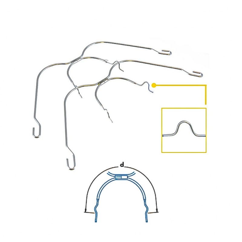 EXORAL FACEBOW 045 W/LOOPS LONG n. 1