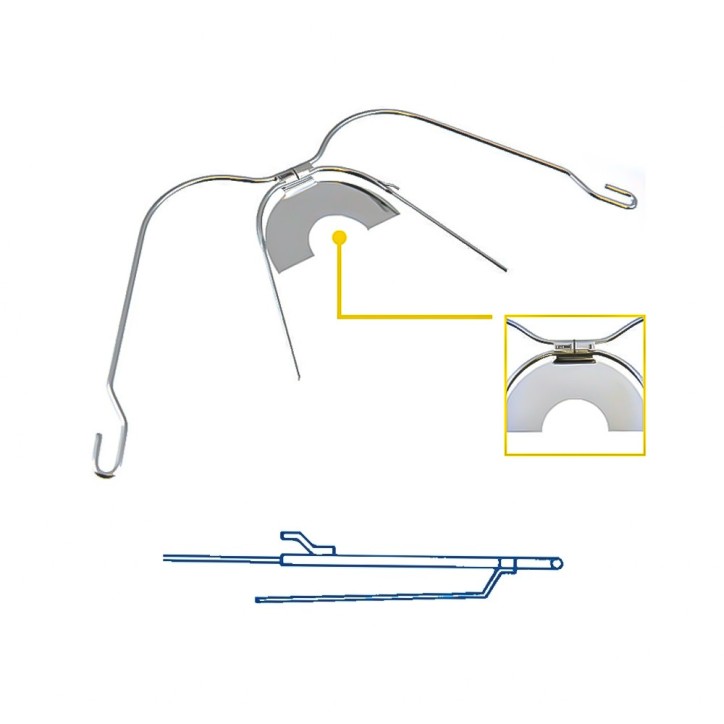 EXORAL FACEBOW 045 HOOKS/BITE SOFT