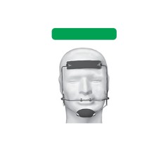 FACE MASK UNIVERSAL ADJUSTABLE GREEN