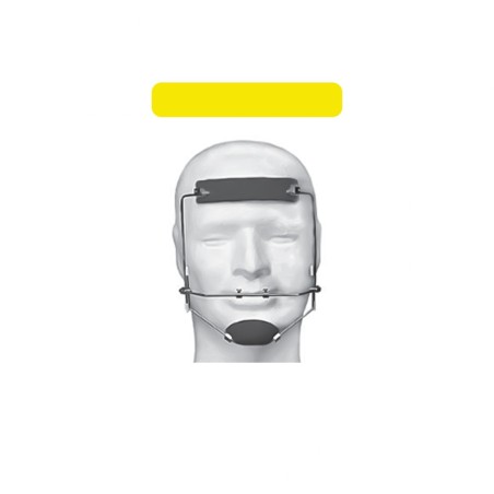 FACE MASK UNIVERSAL ADJUSTABLE YELLOW