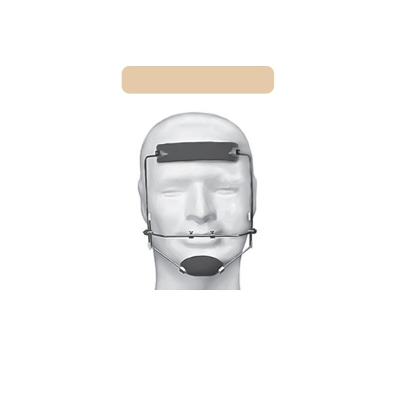 FACE MASK UNIVERSAL ADJUSTABLE BEIGE