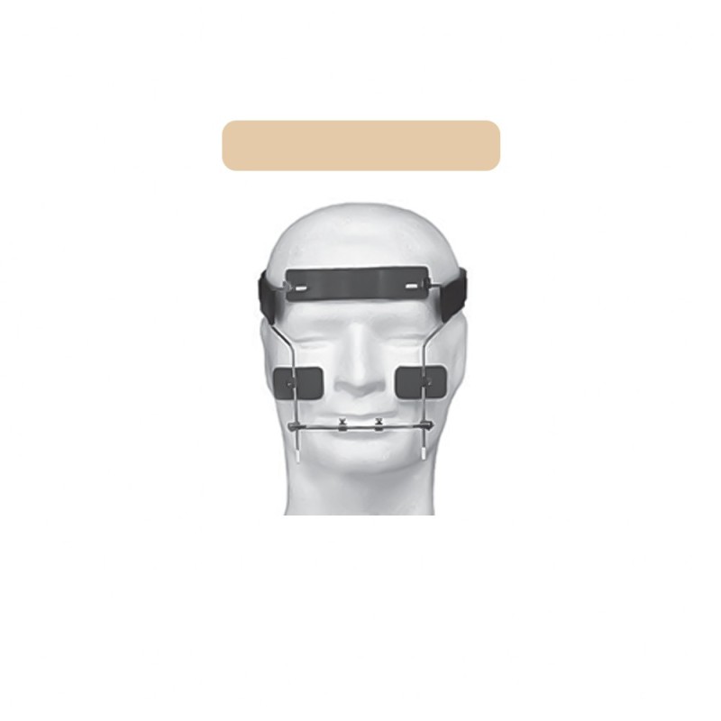 FACE MASK WITH ZYGOMATIC HOLDS BEIGE