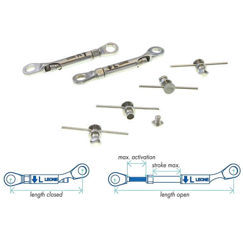 TELESCOPIC ADVANCER 7mm ANTISNOR. MEDIUM